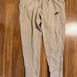 Nike tan/gray Joggers